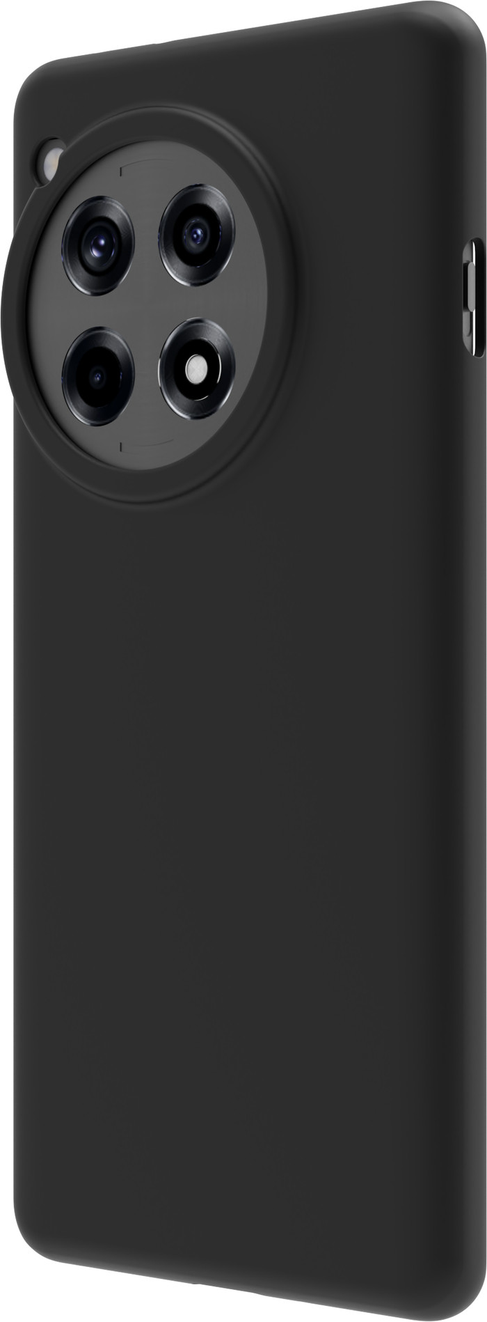 BlueBuilt Back Cover OnePlus 12R Zwart rechterkant