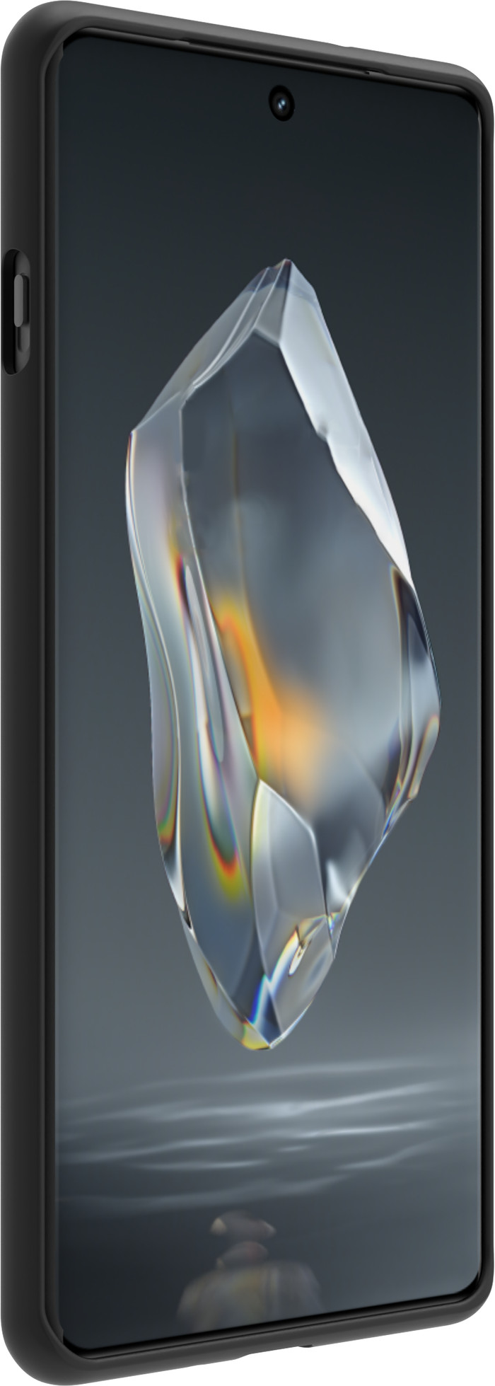 BlueBuilt Back Cover OnePlus 12R Zwart rechterkant