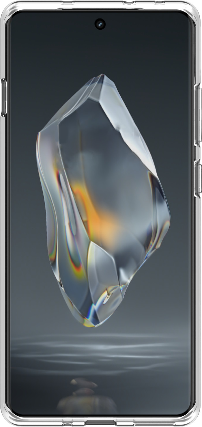 Bluebuilt Back Cover OnePlus 12R Transparant voorkant