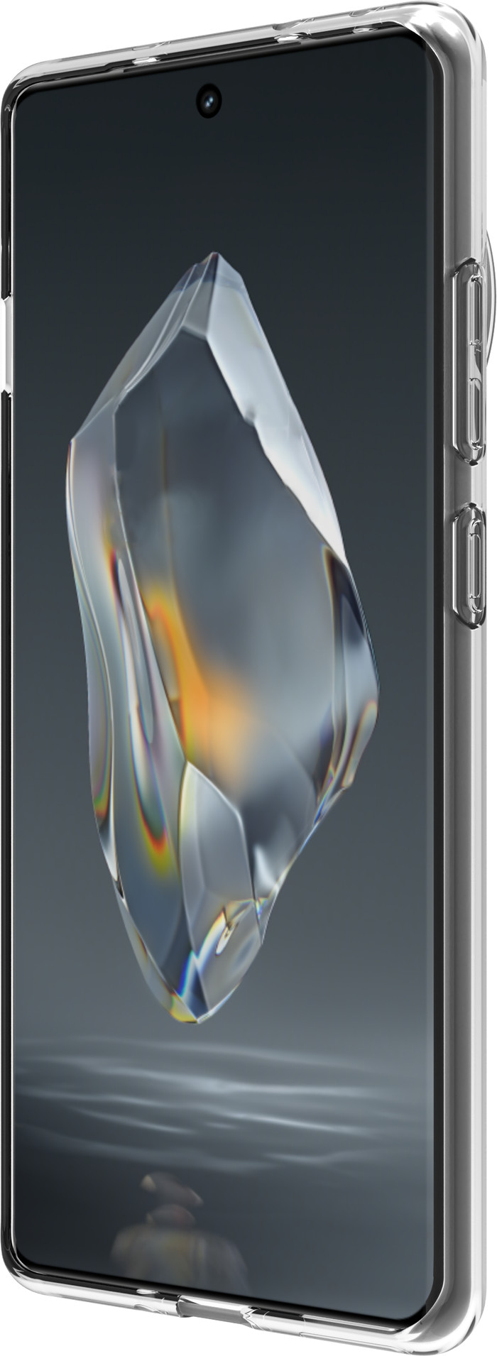 Bluebuilt Back Cover OnePlus 12R Transparant linkerkant