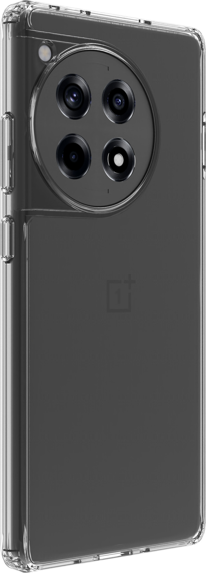 BlueBuilt Protective Back Cover OnePlus 12R Transparent left side