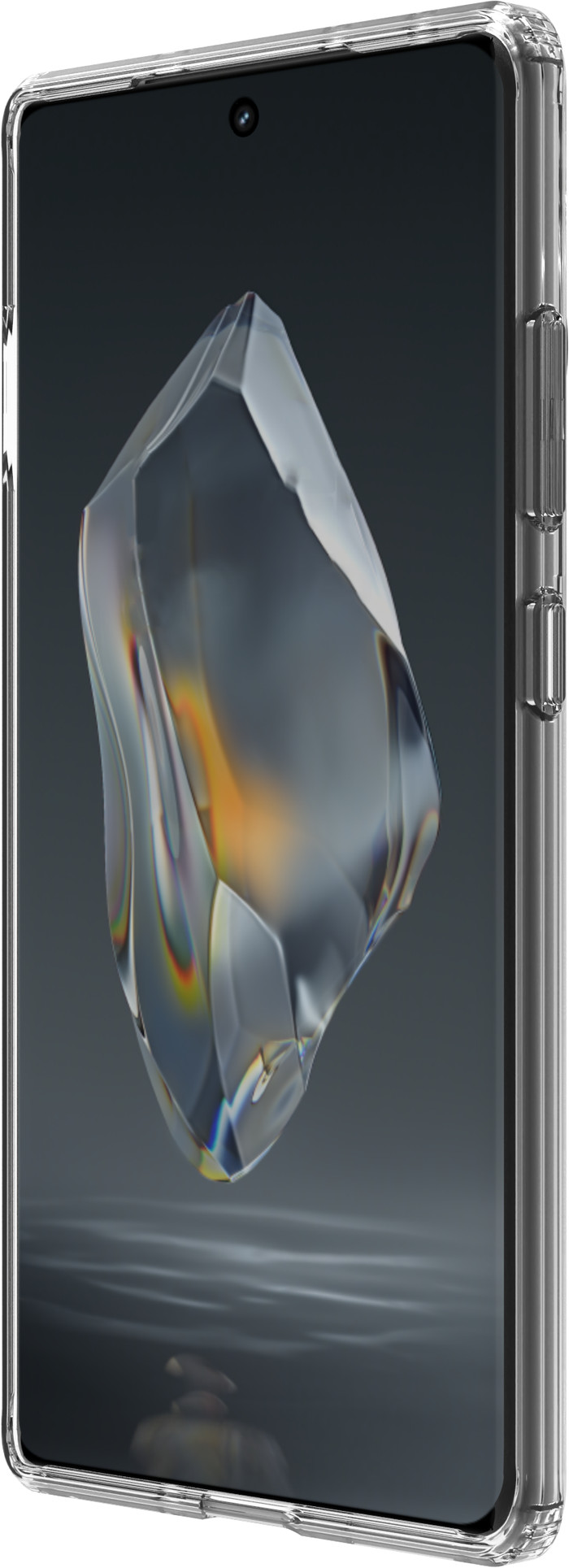 BlueBuilt Protective Back Cover OnePlus 12R Transparent left side