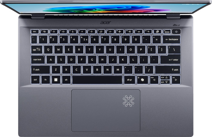 Acer Swift Go 14 AI SFG14-01-X6M9 Copilot+ PC bovenkant