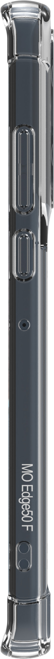 BlueBuilt Protective Back Cover Motorola Edge 50 Fusion Transparant linkerkant