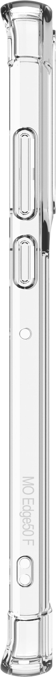 BlueBuilt Protective Back Cover Motorola Edge 50 Fusion Transparant linkerkant