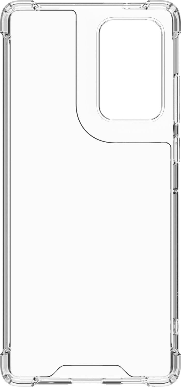 BlueBuilt Protective Back Cover Motorola Edge 50 Fusion Transparant voorkant