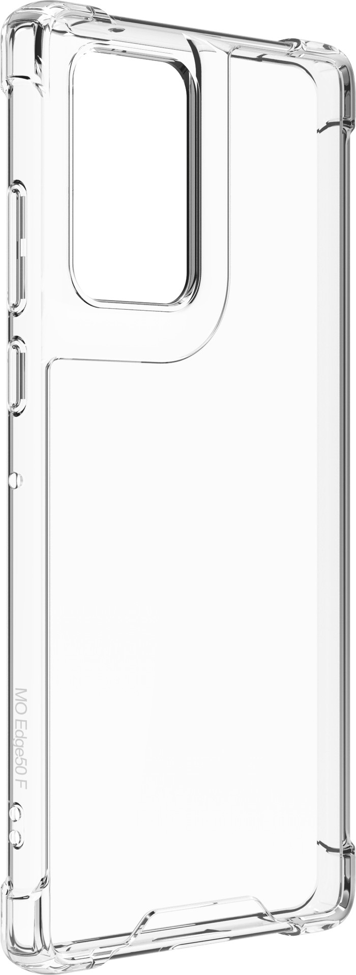 BlueBuilt Protective Back Cover Motorola Edge 50 Fusion Transparant rechterkant