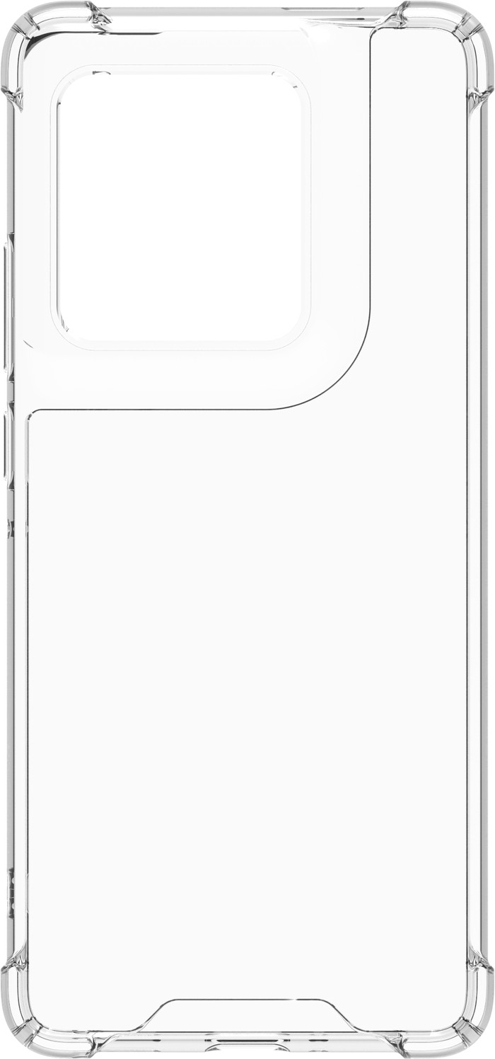 BlueBuilt Protective Back Cover Motorola Edge 50 Ultra Transparant achterkant