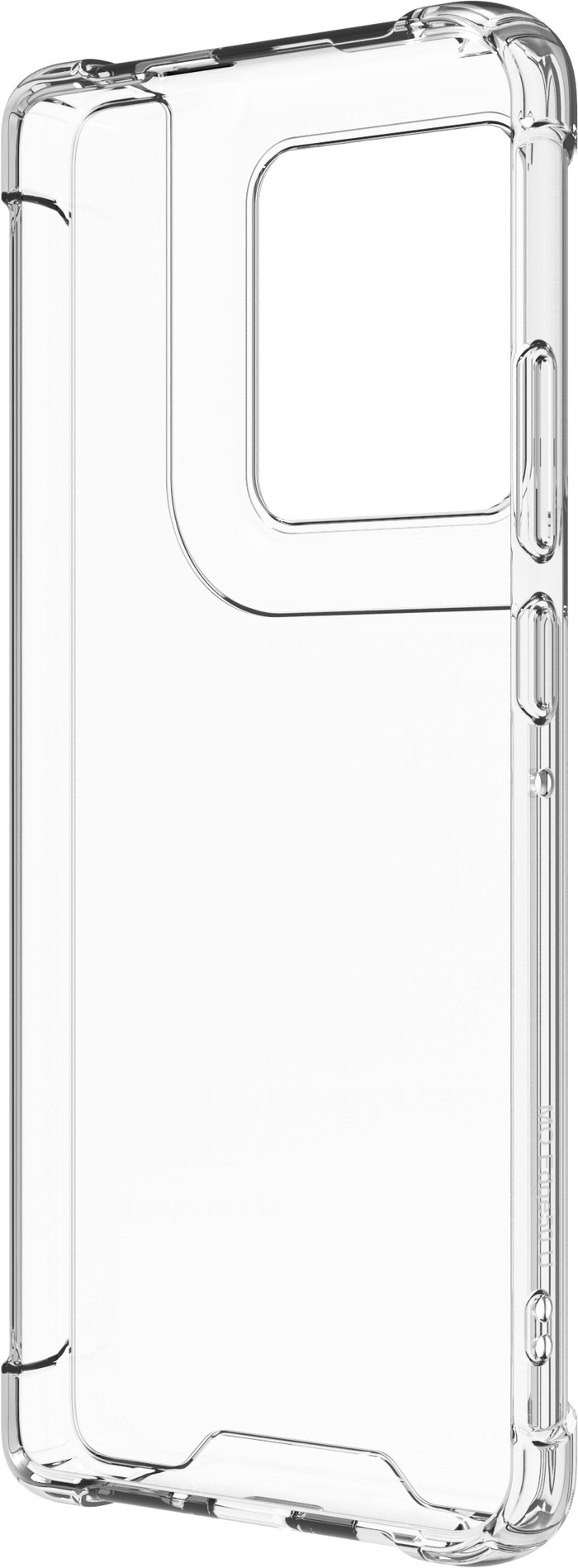 BlueBuilt Protective Back Cover Motorola Edge 50 Ultra Transparant linkerkant