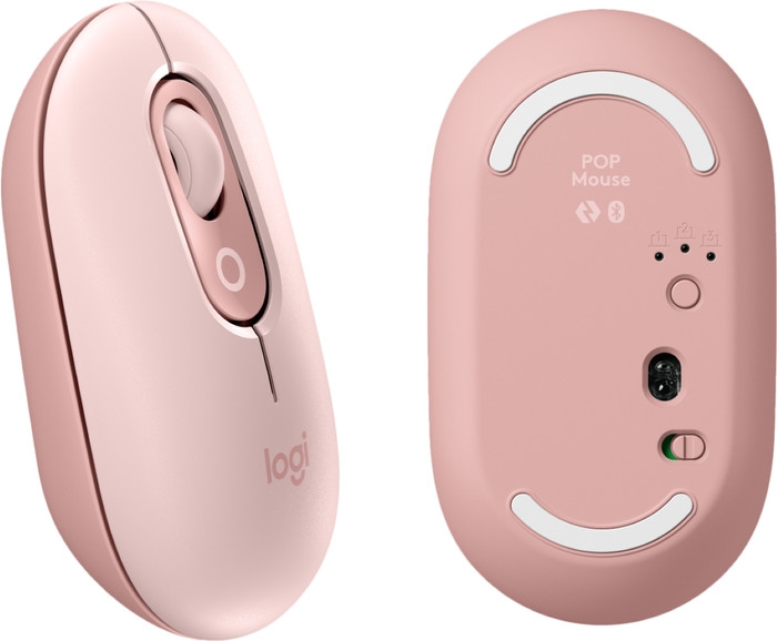 Logitech Pop Icon Combo Keyboard and Mouse Set Pink detail