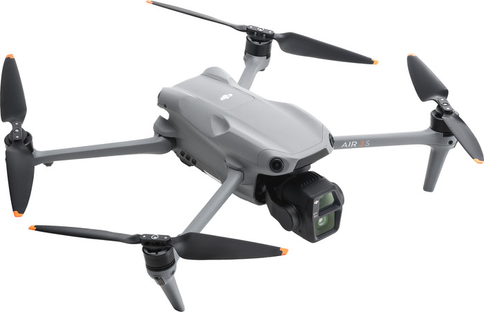 DJI Air 3S Fly More Combo + Remote Controller right side