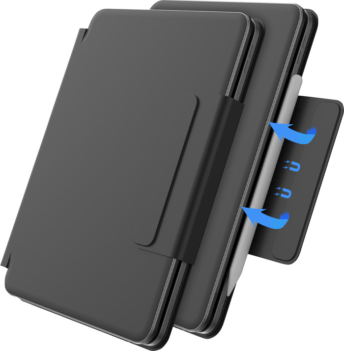 BlueBuilt Apple iPad Air (2025/2024) 11 inch Toetsenbord Hoes QWERTY Zwart detail