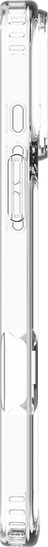 BlueBuilt Protective Back Cover with MagSafe iPhone 17 Pro Max Transparent + BlueBuilt iPhone 17 Pro Max Screen Protector Glass right side