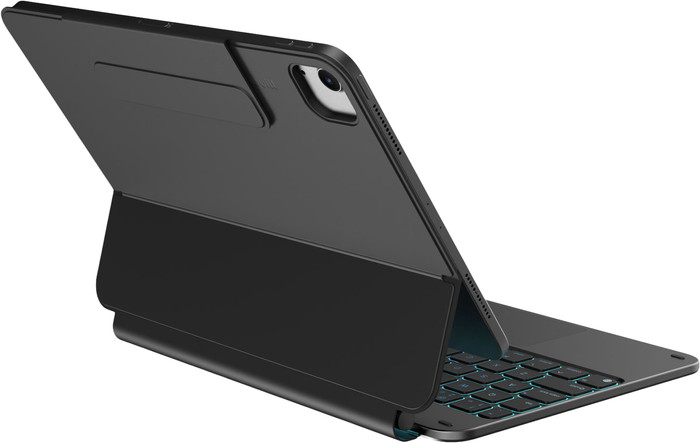 BlueBuilt Apple iPad Air (2025/2024) 11 inch Toetsenbord Hoes QWERTY Zwart linkerkant