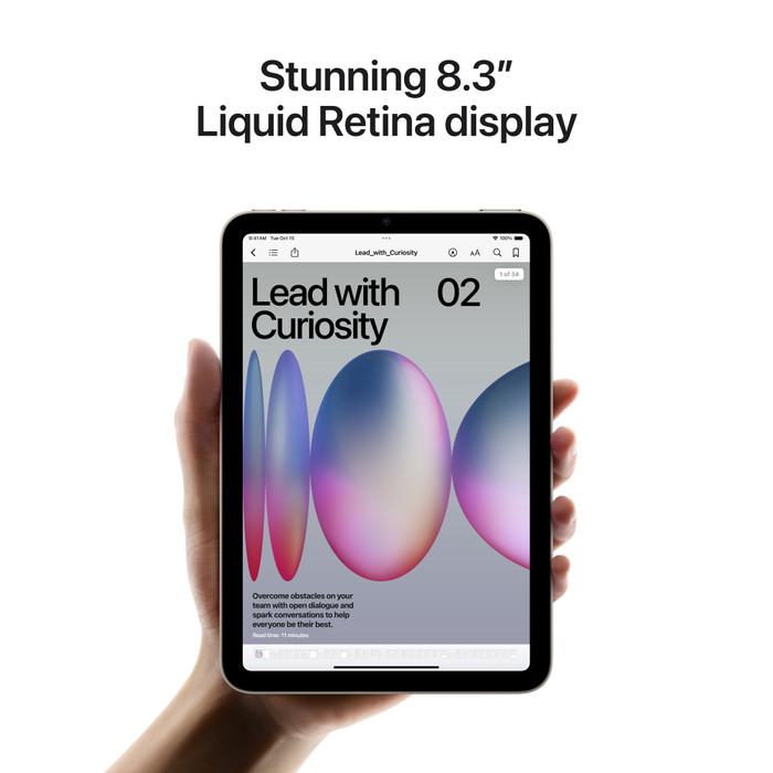 Apple iPad Mini 7 (2024) 128GB Wifi Paars visual leverancier