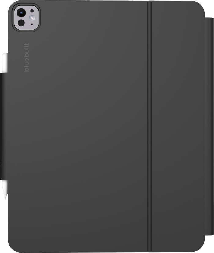 BlueBuilt Apple iPad Air (2024) 13 inches Keyboard Cover AZERTY Black back