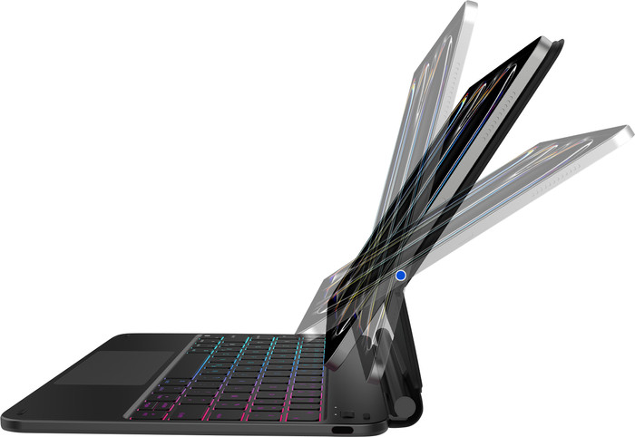 BlueBuilt Apple iPad Pro (2024) 11 inches Keyboard Cover AZERTY Black detail