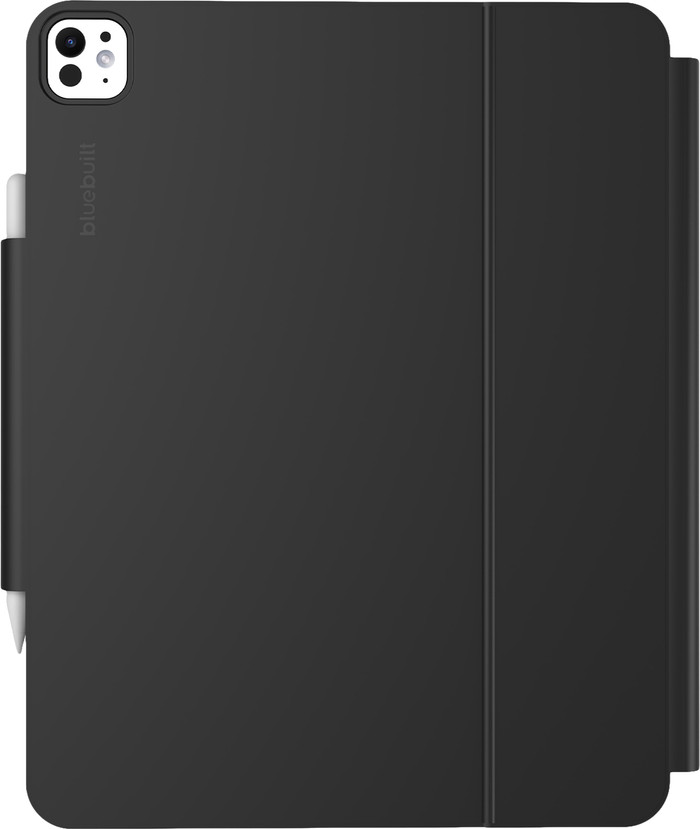 BlueBuilt Apple iPad Pro (2024) 13 inches Keyboard Cover AZERTY Black back