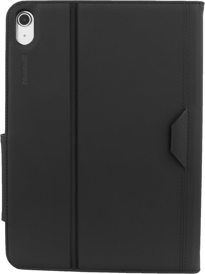 BlueBuilt Apple iPad (2025/2022) Book Case Zwart achterkant