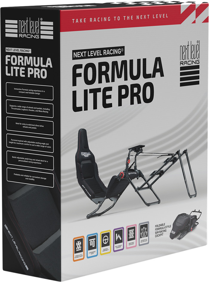 Next Level Racing Formula Lite Pro Cockpit verpakking