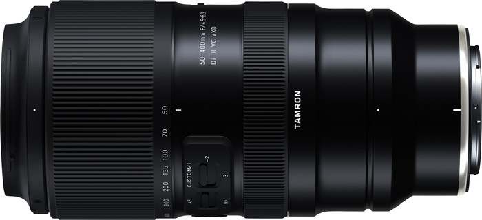 Tamron 50-400mm f/4.5-6.3 Di III VC VXD Nikon Z left side