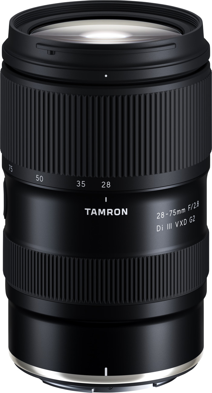 Tamron 28-75mm f/2.8 Di III VXD G2 Nikon Z bovenkant