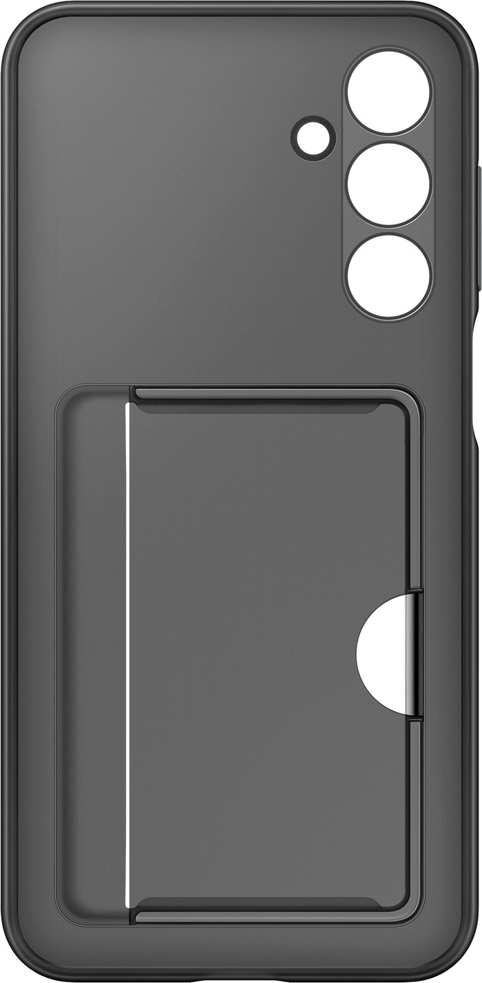 Samsung Galaxy A16 Card Slot Back Cover Zwart voorkant