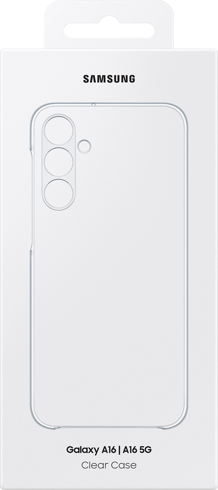 Samsung Galaxy A16 Soft Case Back Cover Transparant verpakking