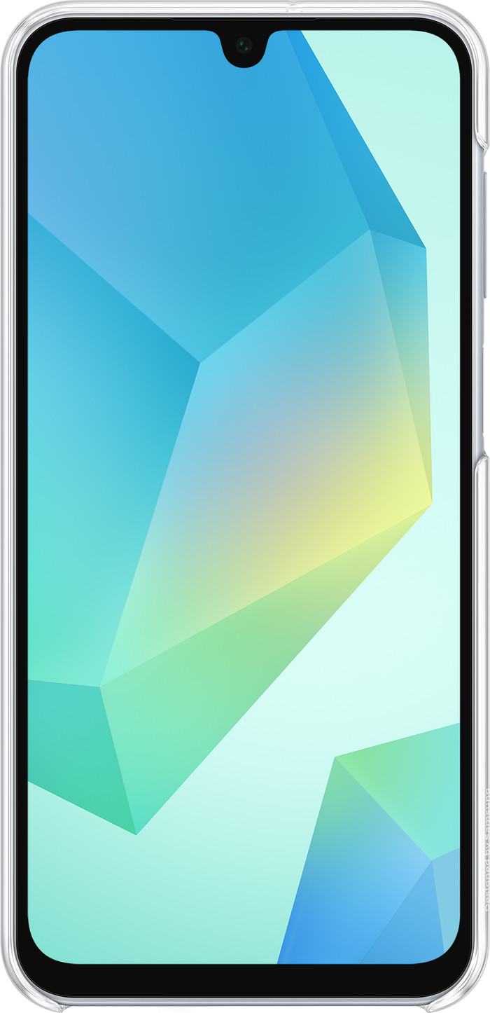 Samsung Galaxy A16 Soft Case Back Cover Transparant voorkant