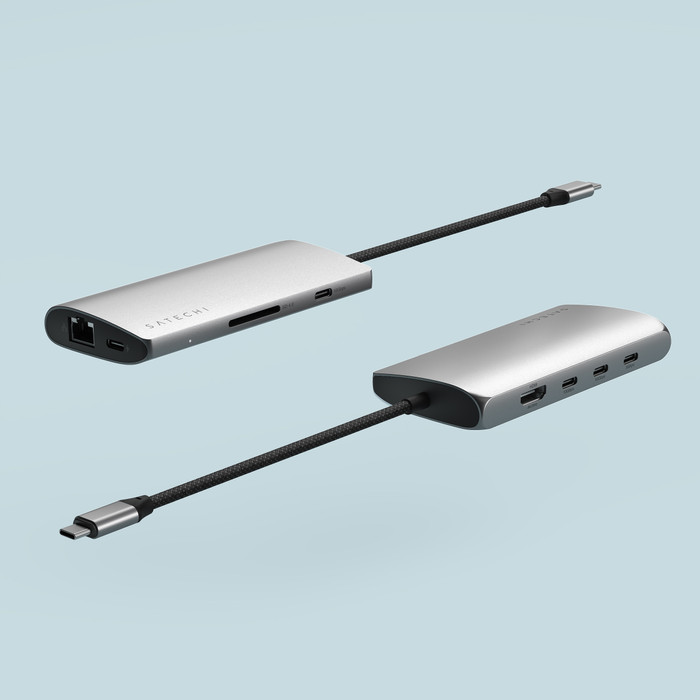 Satechi USB-C Multiport 8K Ethernet Adapter visual supplier