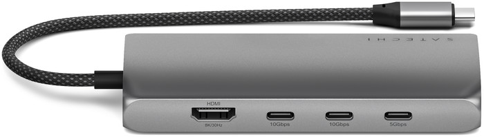 Satechi USB-C Multiport 8K Ethernet Adapter front