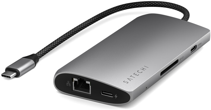 Satechi USB-C Multiport 8K Ethernet Adapter back