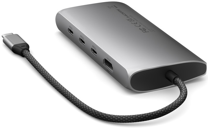 Satechi USB-C Multiport 8K Ethernet Adapter front