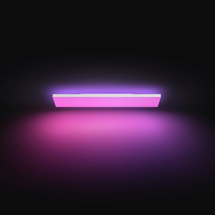 Philips Hue Datura paneellamp - White and Color - rechthoek product in gebruik