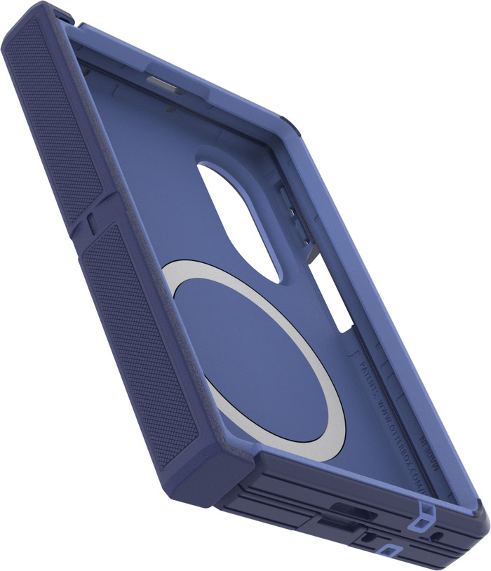 Otterbox Defender Samsung Galaxy Z Fold 8 Back Cover met Magneet Blauw onderkant