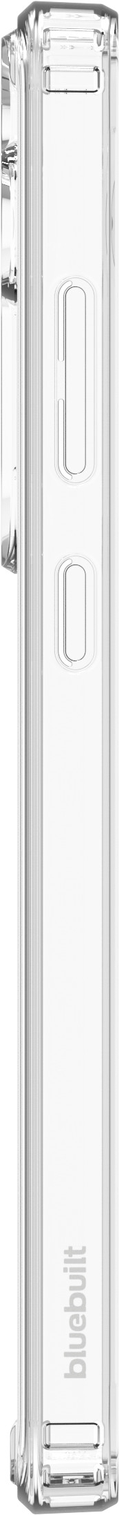 BlueBuilt Protective Back Cover Samsung Galaxy S24 FE Transparent left side