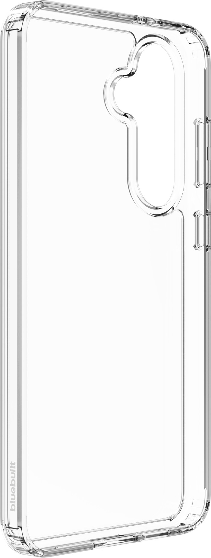 BlueBuilt Protective Back Cover Samsung Galaxy S24 FE Transparent left side