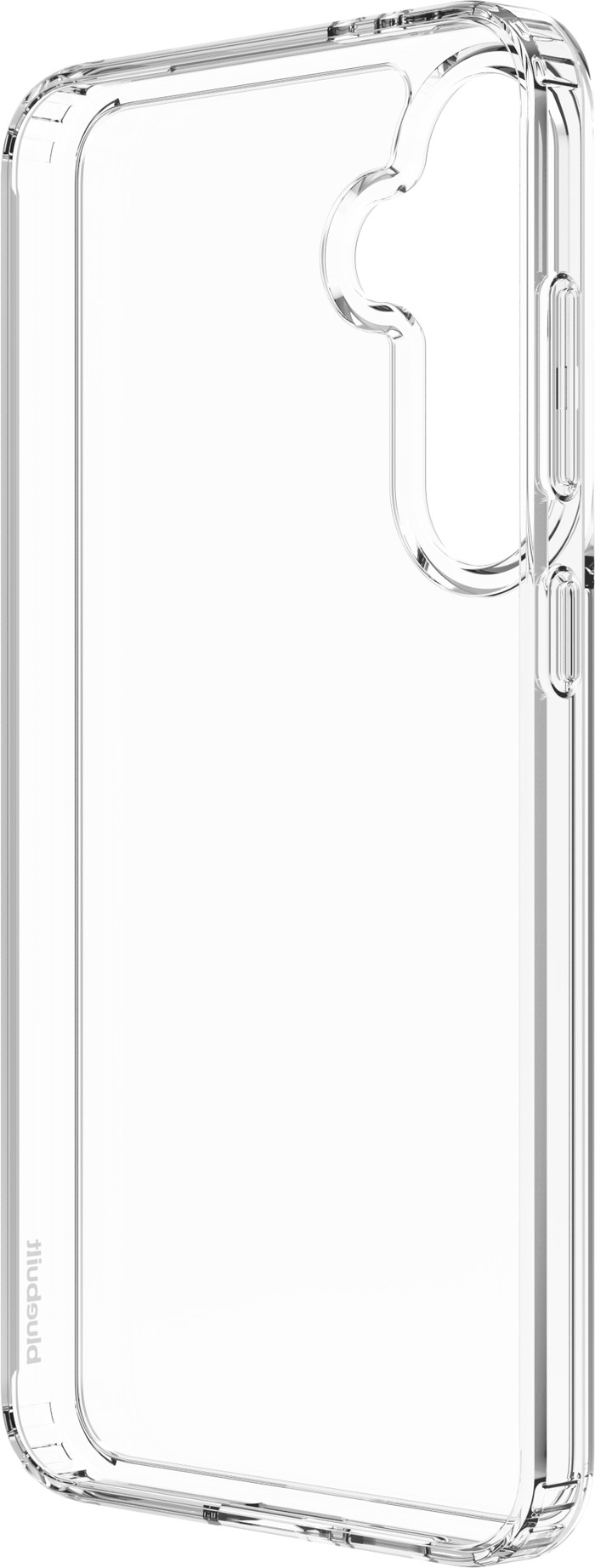 BlueBuilt Protective Back Cover Samsung Galaxy S24 FE Transparent left side