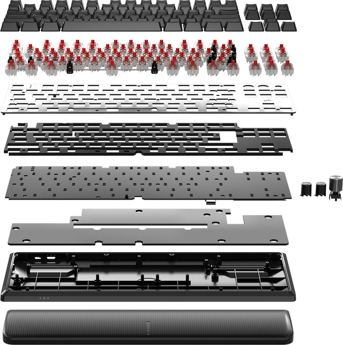 Corsair K70 CORE TKL Wireless Mechanisch Gaming Toetsenbord Qwerty visual leverancier