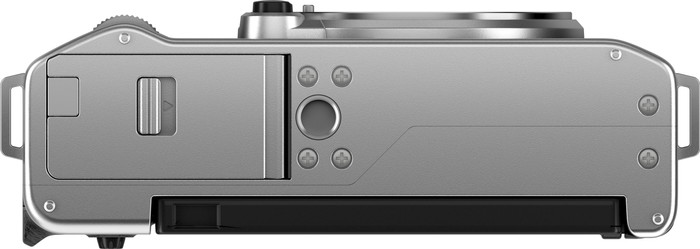 Fujifilm X-M5 Silber + XC 15-45mm f/3.5-5.6 OIS PZ unten