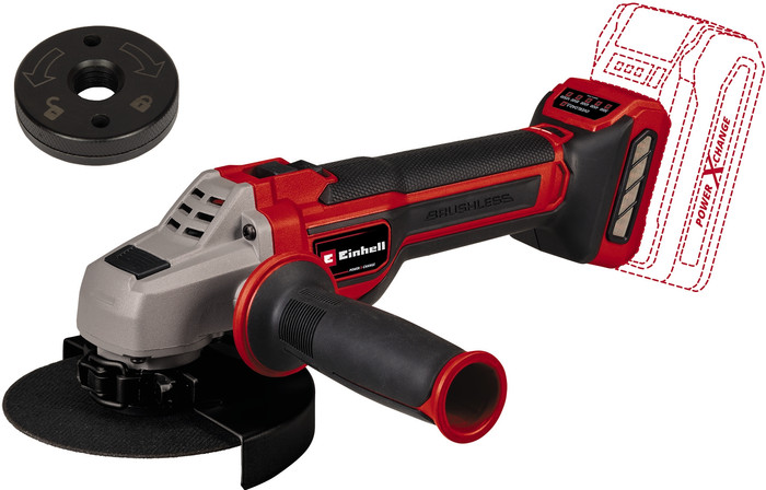 Einhell TP-AG 18/125 CE Li Q BL Solo (zonder accu) Main Image