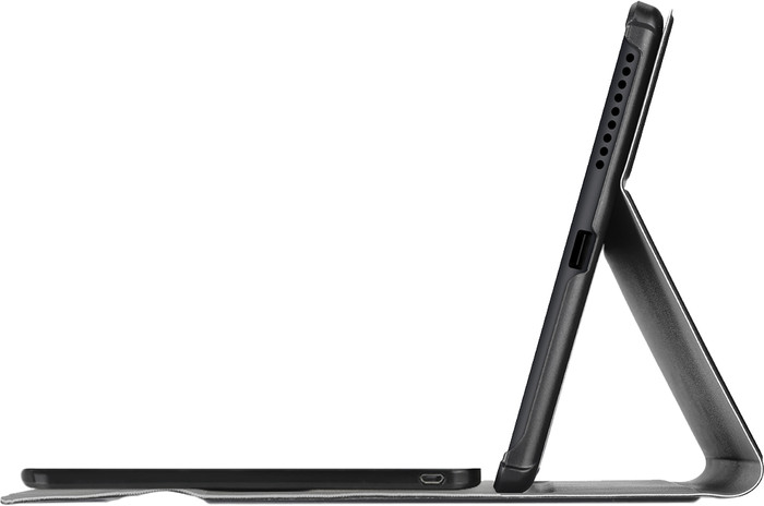 Just in Case Premium Lenovo Tab P12 Tastaturhülle QWERTZ Schwarz rechte seite