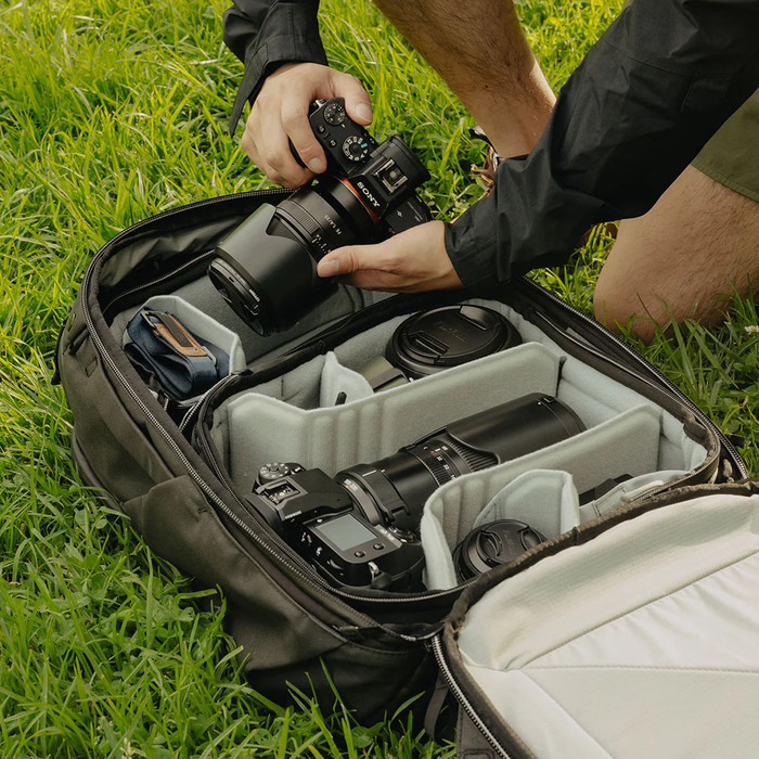 Peak Design Camera Cube V2 S-Medium product in gebruik