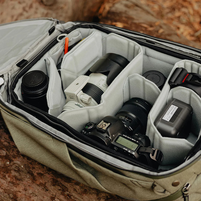 Peak Design Camera Cube V2 S-Medium product in gebruik