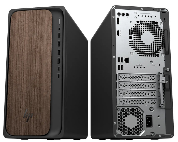 HP OmniDesk AI PC M03-0970nd achterkant