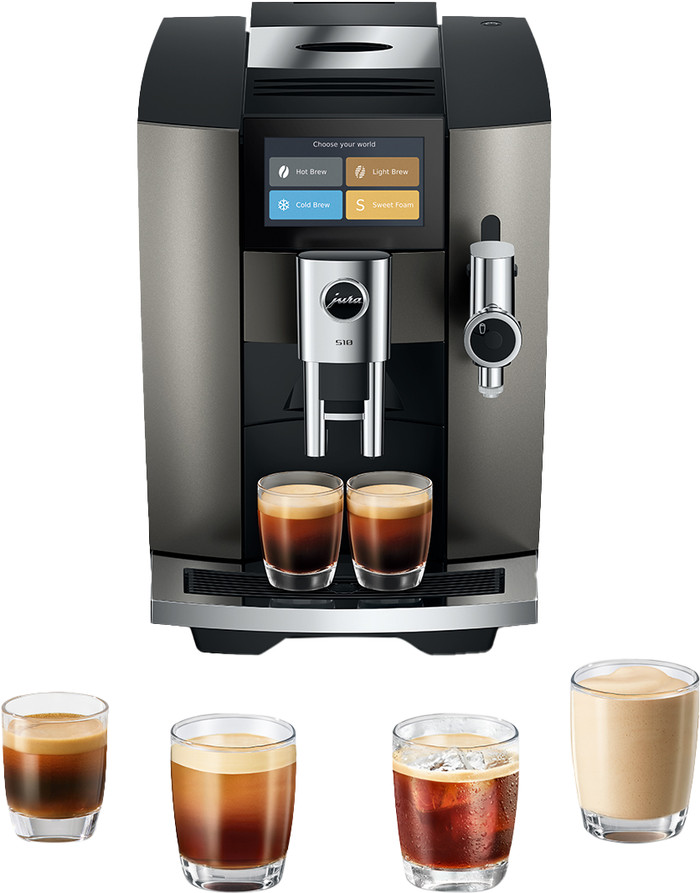 JURA S10 Dark Inox (EA) voorkant