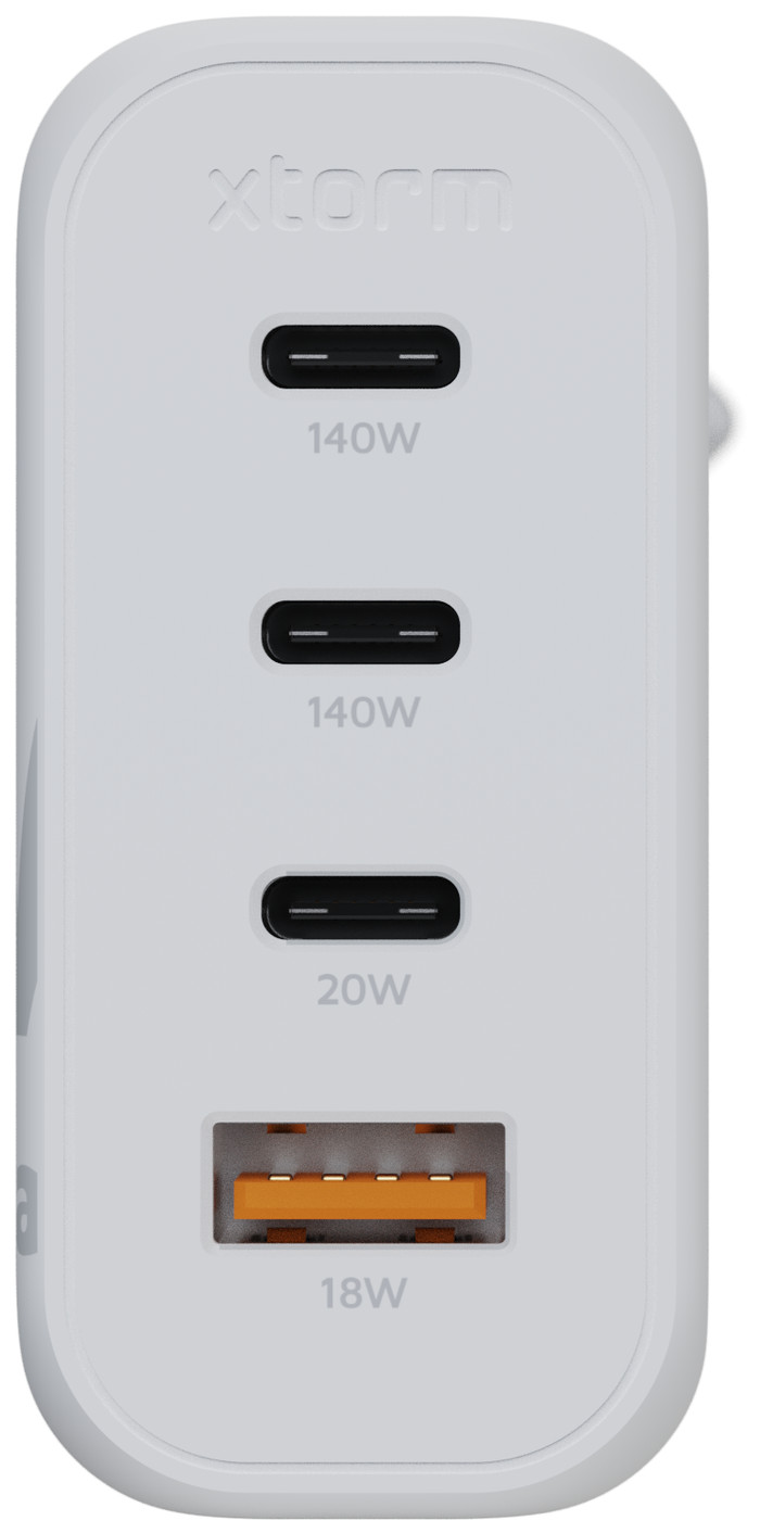 Xtorm 140W GaN2 Ultra Wall Charger voorkant