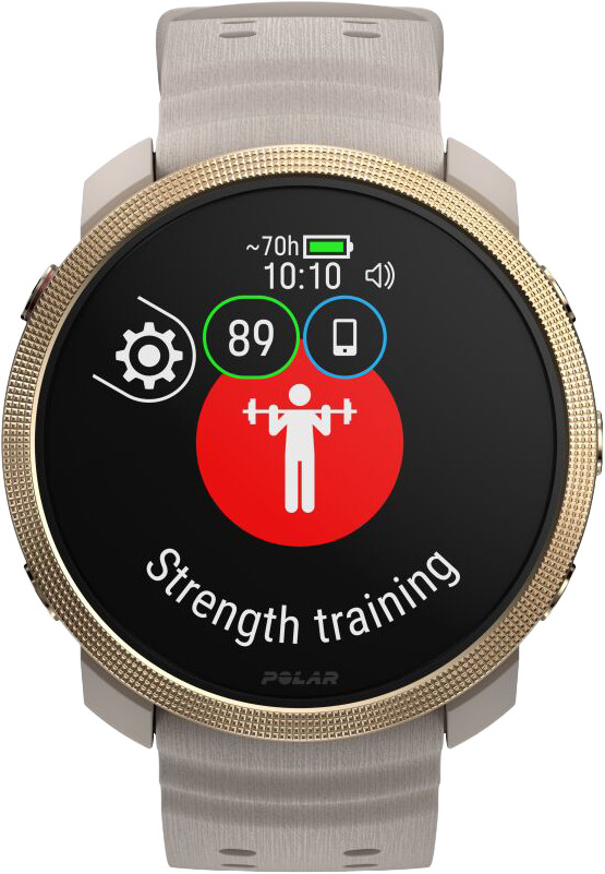 Polar Vantage M3 Goud/Beige voorkant
