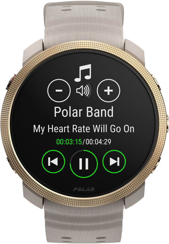 Polar Vantage M3 Goud/Beige voorkant