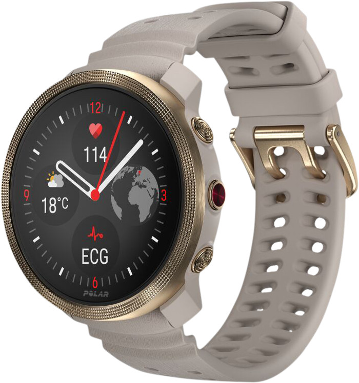 Polar Vantage M3 Goud/Beige rechterkant
